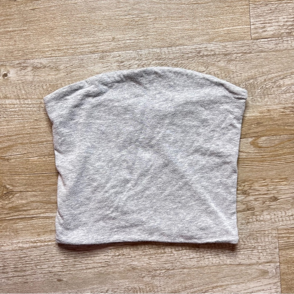 Brandy Melville gray tube top - OS